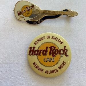 Vintage Hard Rock Cafe pins